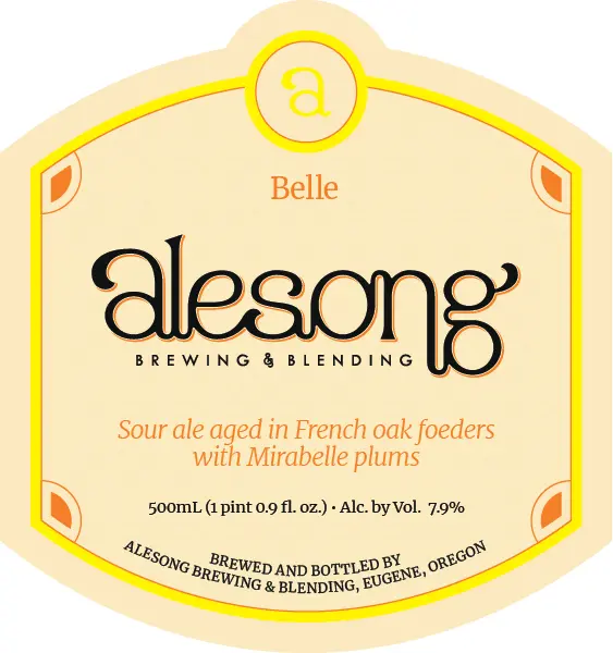Alesong Brewing & Blending Belle (2021)