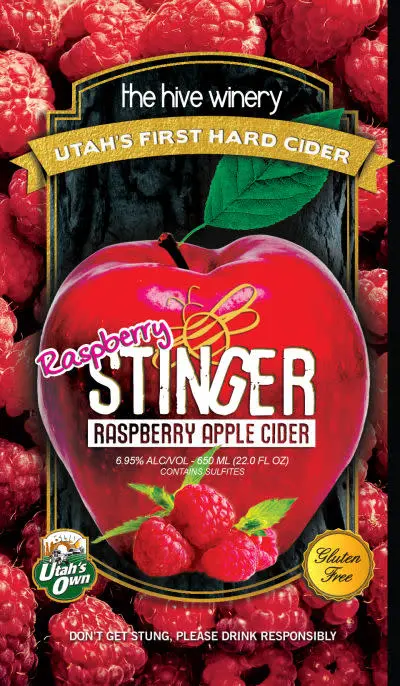 The Hive Winery Stinger - Raspberry Apple Cider