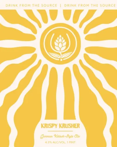 Source Farmhouse Brewery Krispy Krusher