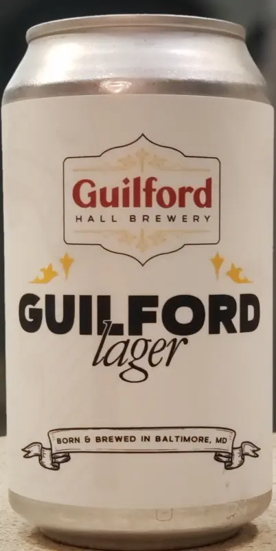 Guilford Hall Brewery Guilford Lager