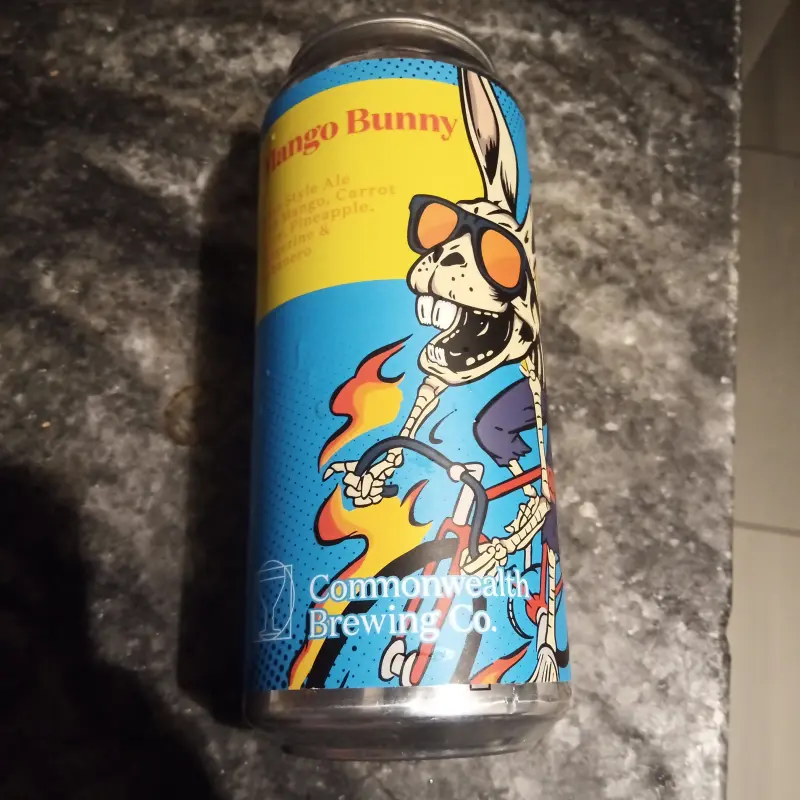 Commonwealth Brewing Company Mango Bunny