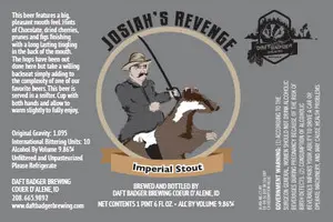 Daft Badger Brewing Josiah's Revenge