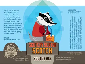 Daft Badger Brewing Scotchy Scotch Scotch