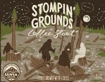Uinta Brewing Company Crooked Line Stompin' Grounds Coffee Stout
