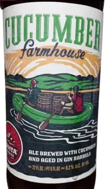 Uinta Brewing Company Cucumber Farmhouse