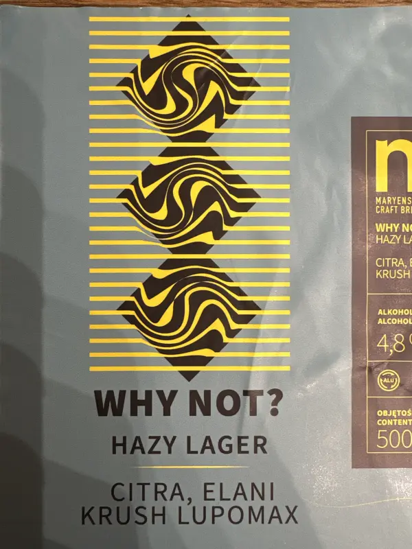 Maryensztadt Why not? Hazy lager