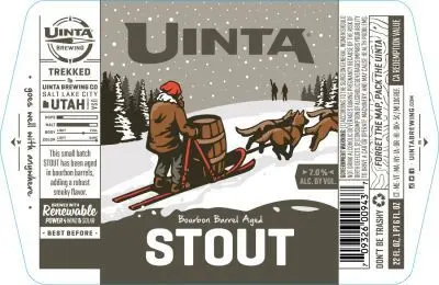 Uinta Brewing Company Bourbon Barrel Aged Stout