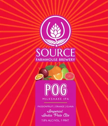 Source Farmhouse Brewery POG Milkshake IPA