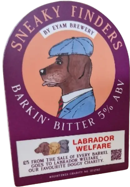 Eyam Brewery Sneaky Finders - Barkin' Bitter