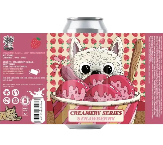 White Dog Brewery The Creamery - Strawberry