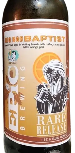 Epic Brewing Company Big Bad Baptist - Bob's Bar