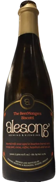 Alesong Brewing & Blending BeerMongers Biscotti