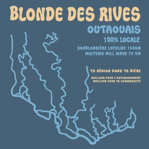 À La Dérive Brasserie Artisanale Blonde Des Rives