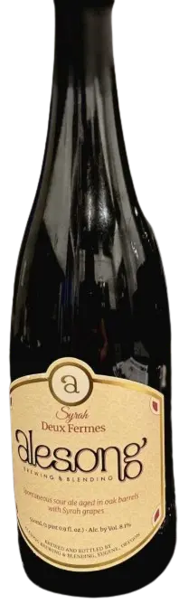 Alesong Brewing & Blending Deux Fermes Syrah