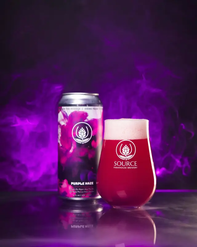 Source Farmhouse Brewery Purple Haze