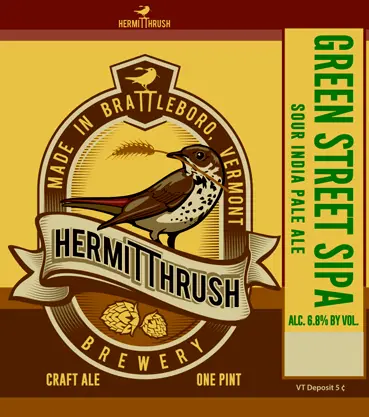 Hermit Thrush Brewery Green Street Sour IPA