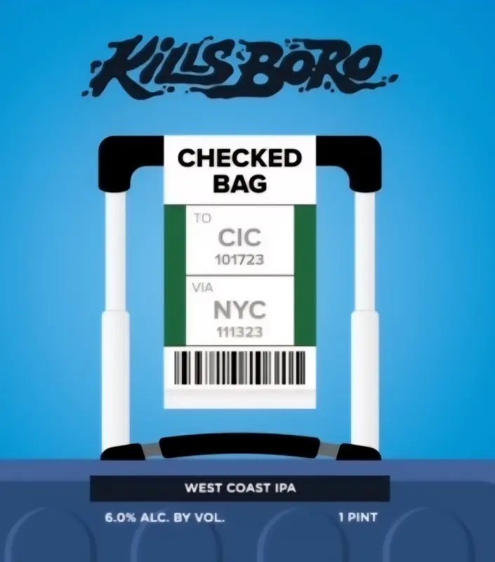 Kills Boro Brewery Checked Bag