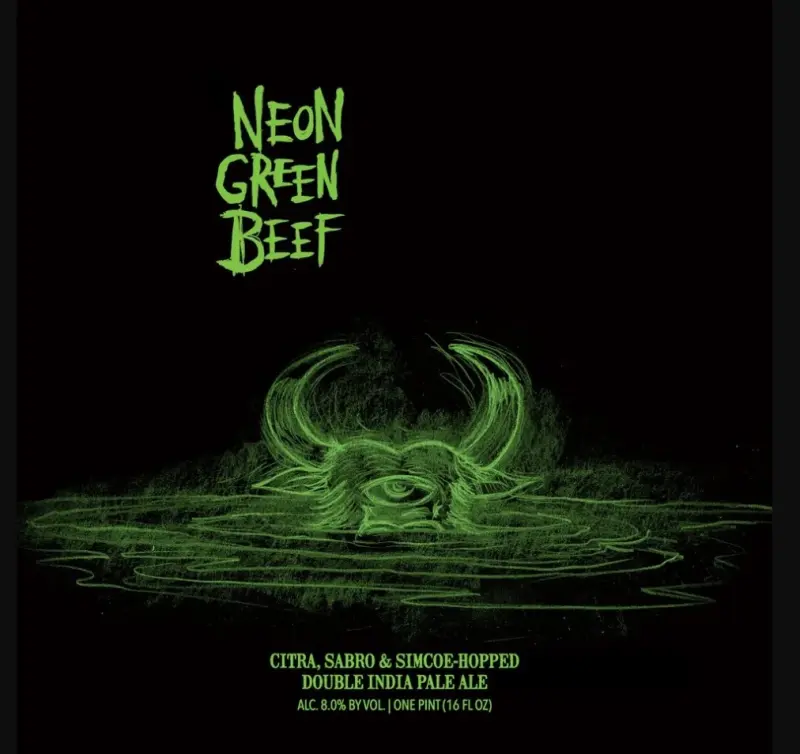 Hop Butcher for the World Neon Green Beef