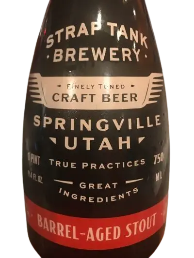 Strap Tank Brewing Company Barrel Aged Stout