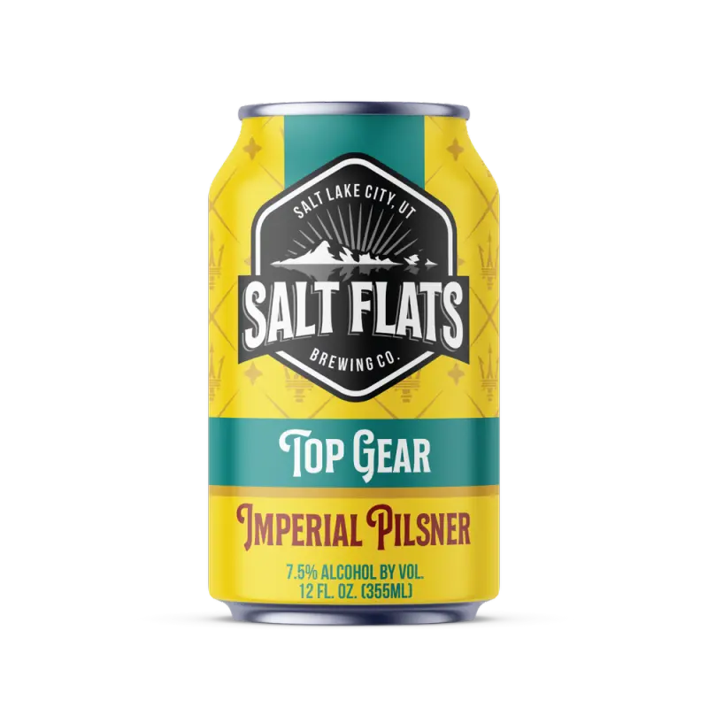 Salt Flats Brewing Top Gear: Imperial Pilsner