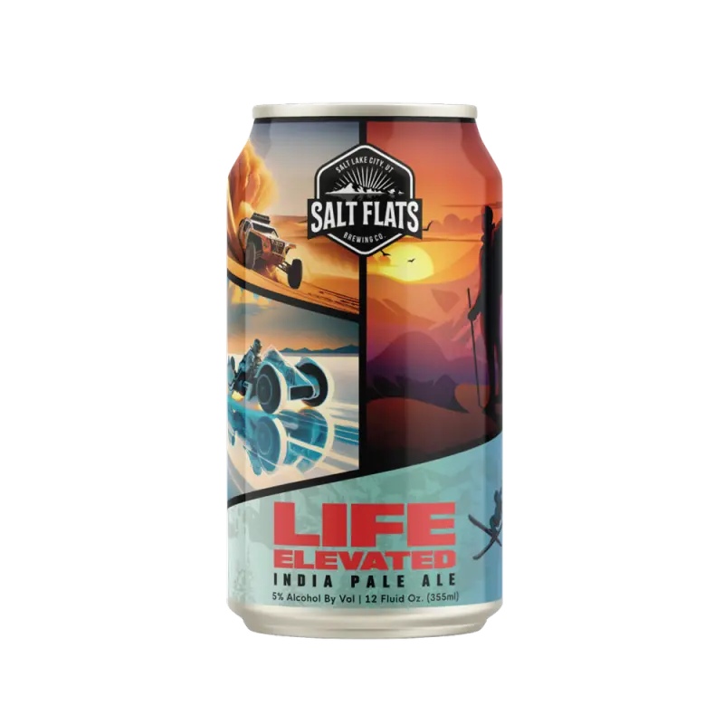 Salt Flats Brewing Life Elevated IPA