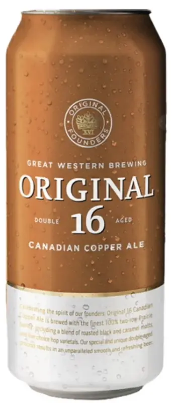 Great Western Brewing Original 16 Canadian Copper Ale