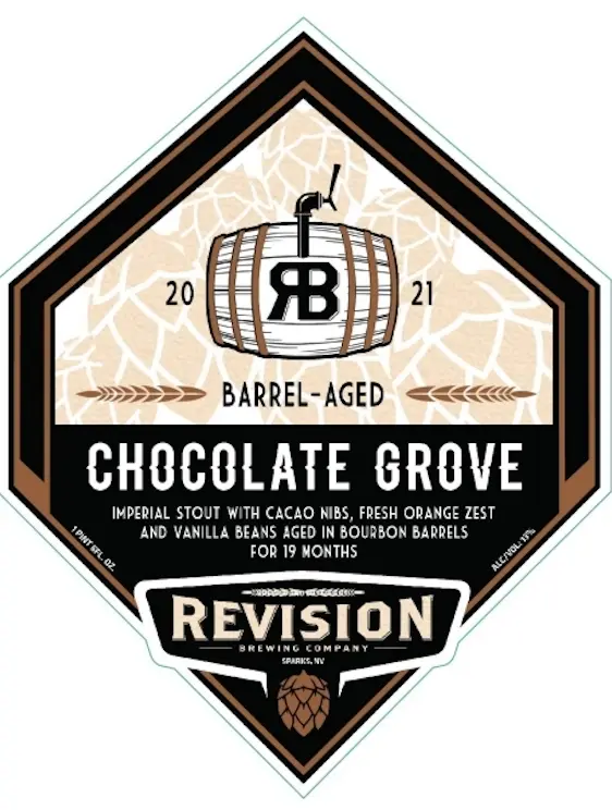 Revision Brewing Company Barrel Aged Chocolate Grove