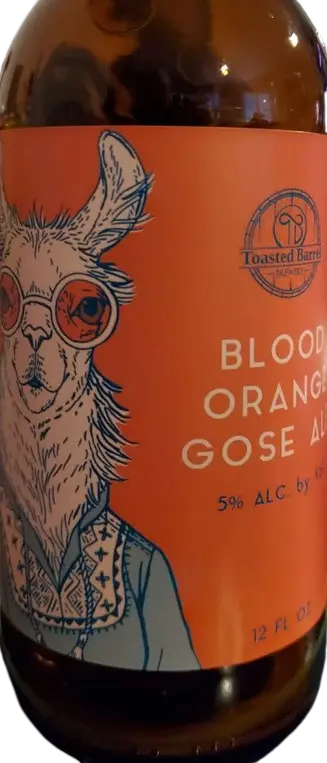 Toasted Barrel Brewery Gose : Blood Orange