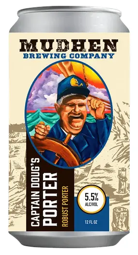 Mudhen Brewing Company Captain Doug's Porter