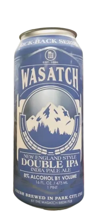Wasatch Brewery Kick-Back Series: New England Style Double IPA