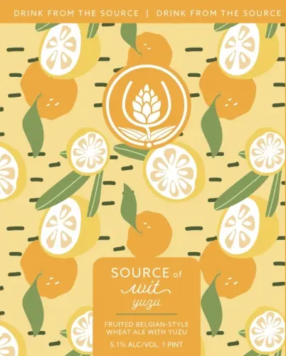 Source Farmhouse Brewery Source of Wit: Yuzu