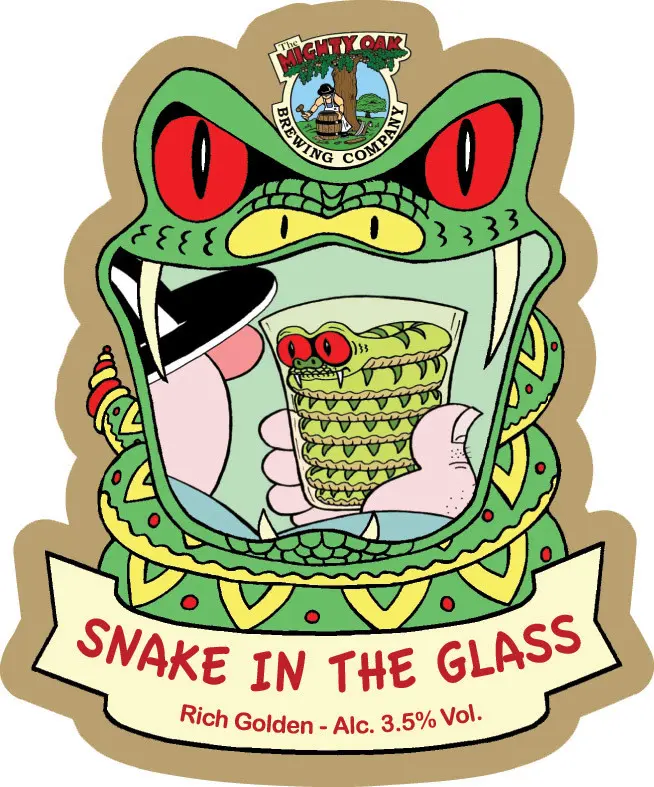 Mighty Oak Brewing Co. Snake In The Glass
