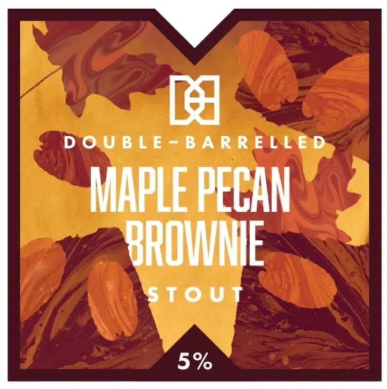 Double-Barrelled Brewery Maple Pecan Brownie