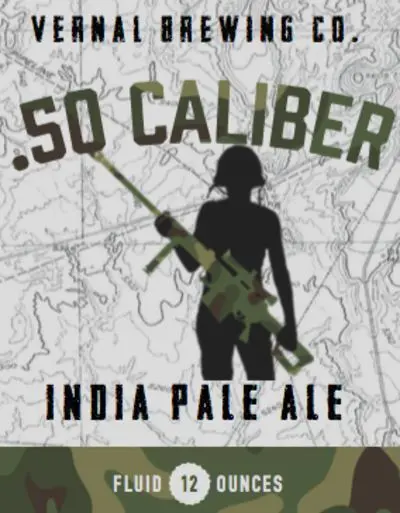 Vernal Brewing Company .50 Caliber IPA