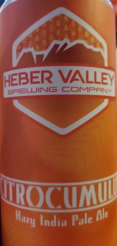 Heber Valley Brewing Company Citrocumulus Hazy IPA