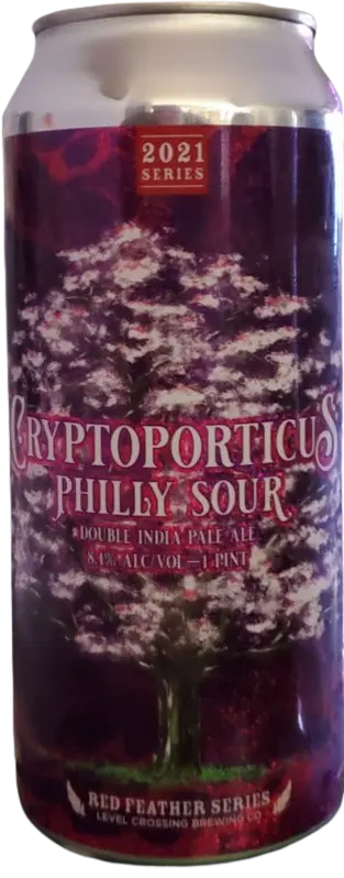 Level Crossing Brewing Company Cryptoporticus Philly Sour