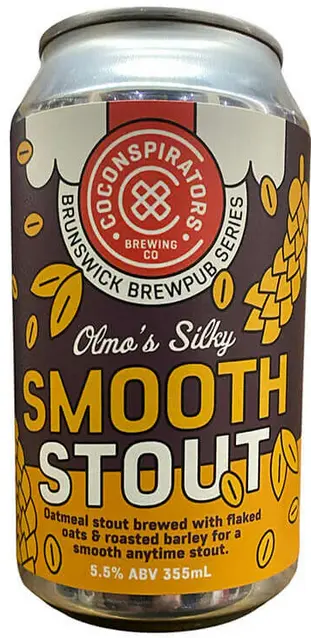 CoConspirators Brewing Company Olmo's Silky Smooth Stout