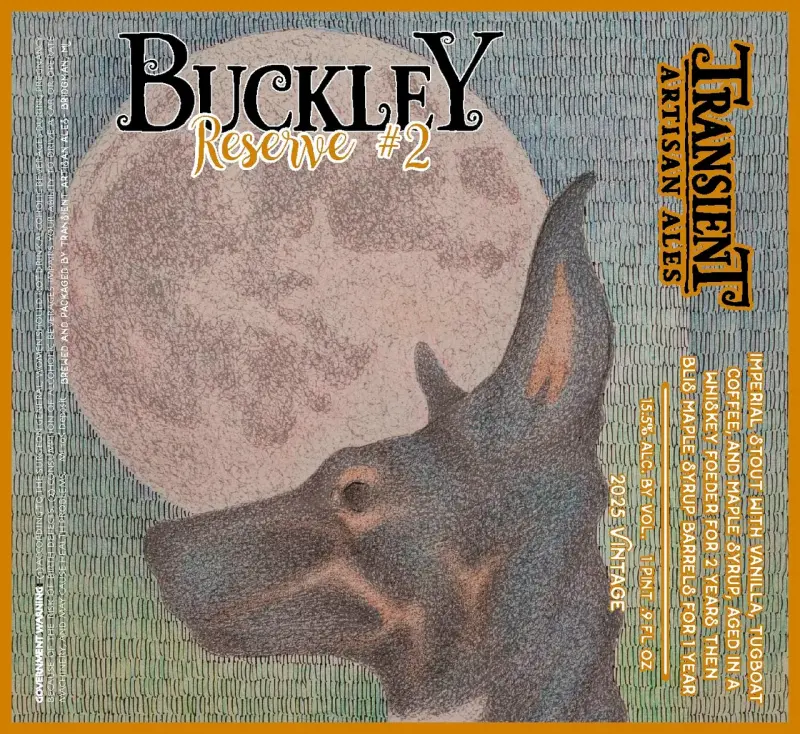 Transient Artisan Ales Buckley Reserve #2 (2025)