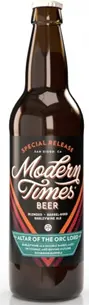 Modern Times Beer Altar of the Orc Lord - Double Barrel-Aged in Cognac and Bovine Outline Bourbon Barrels