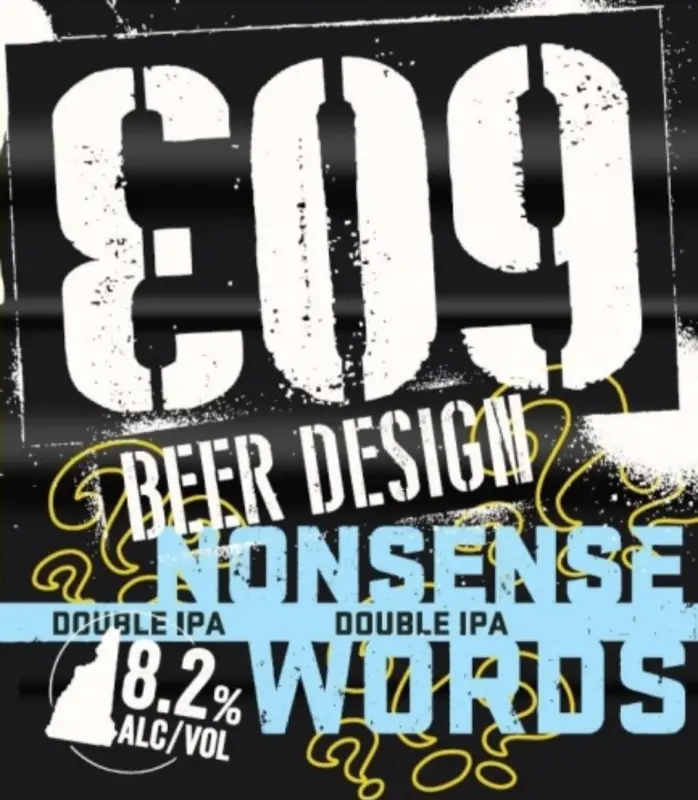 603 Brewery E09 Nonsense Words DIPA