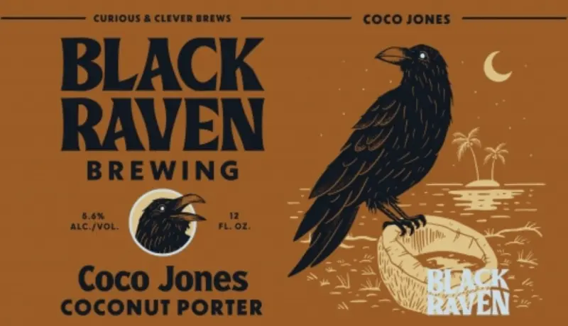 Black Raven Brewing Coco Jones Coconut Porter