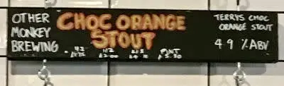 Other Monkey Brewing Chocolate Orange Stout