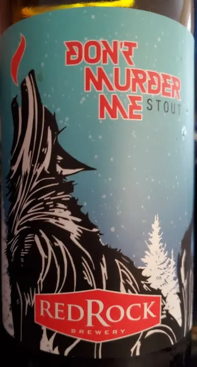 Red Rock Brewing Don't Murder Me Stout