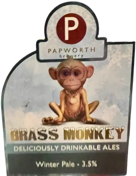 Papworth Brewery Brass Monkey
