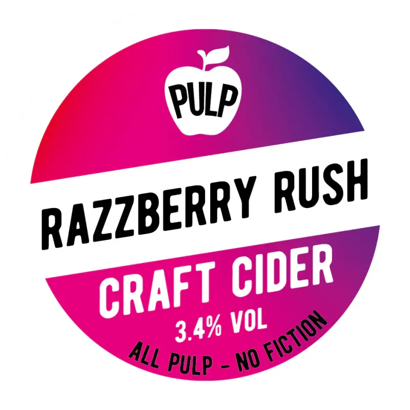 PULP Cider Razzberry Rush