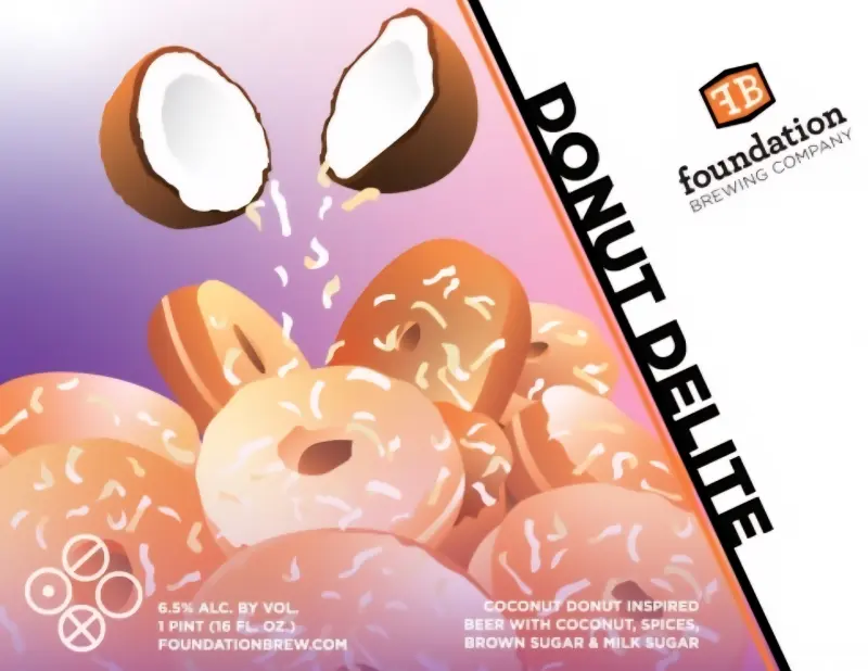 Foundation Brewing Company Donut Delite