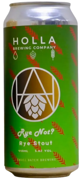 Holla Brewing Company Rye Not?