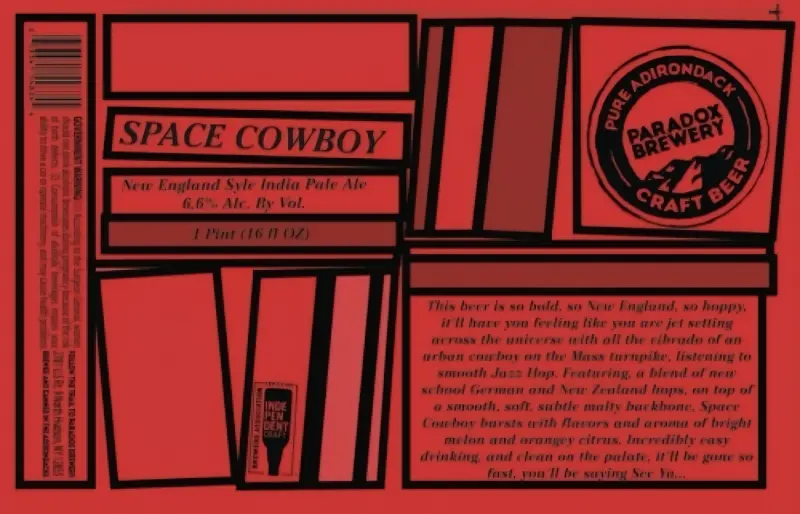 Paradox Brewery Space Cowboy