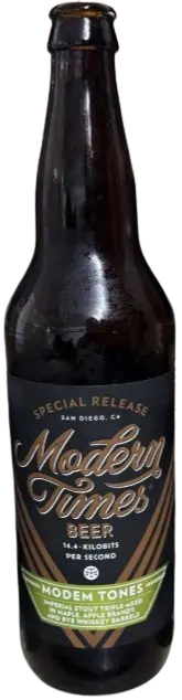 Modern Times Beer Modem Tones - Triple Aged in Maple, Apple Brandy & Rye Whiskey Barrels