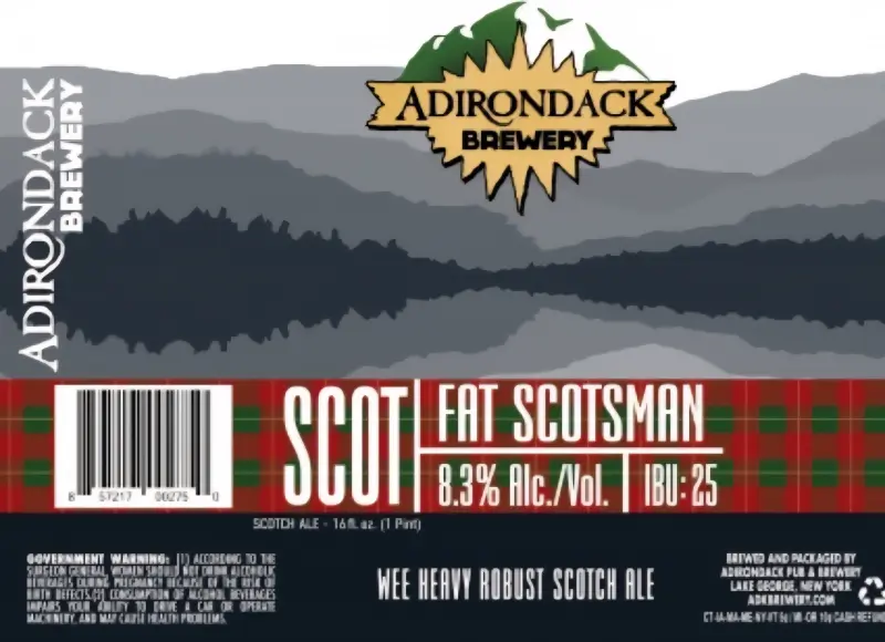 Adirondack Pub and Brewery Fat Scotsman Ale